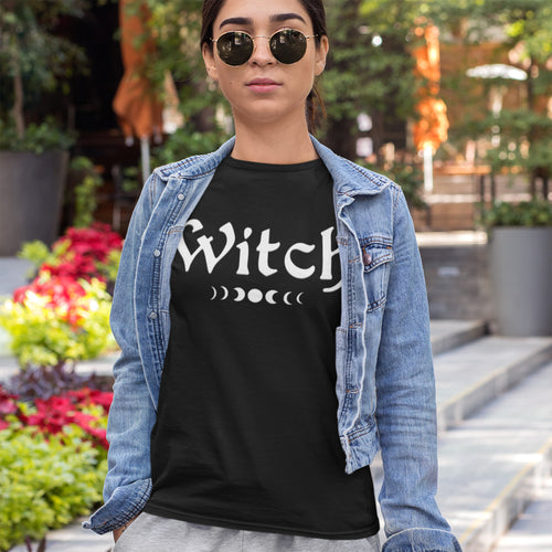 Witch With Moon Phases Tee